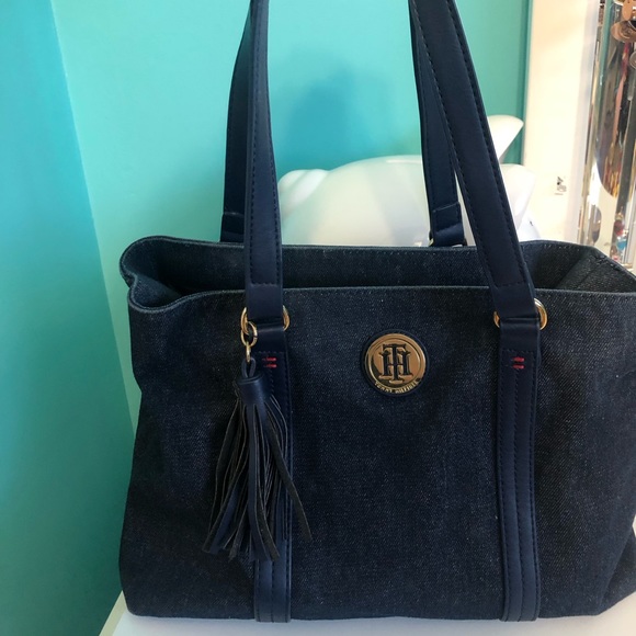 Tommy Hilfiger Handbags - Tommy Hilfiger jean tote